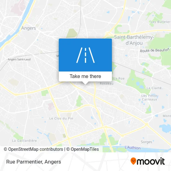 Rue Parmentier map