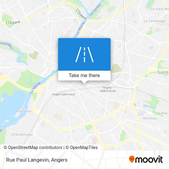 Rue Paul Langevin map