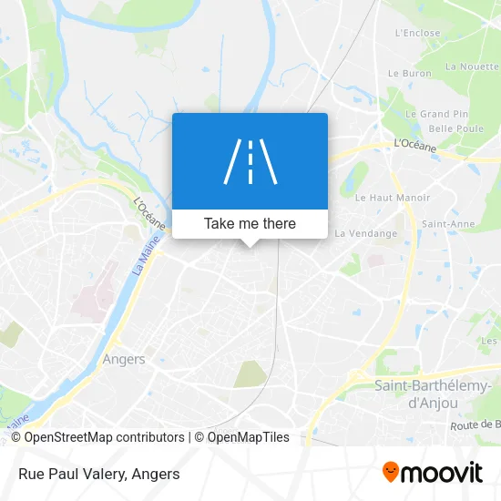 Rue Paul Valery map