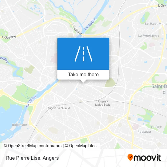 Rue Pierre Lise map