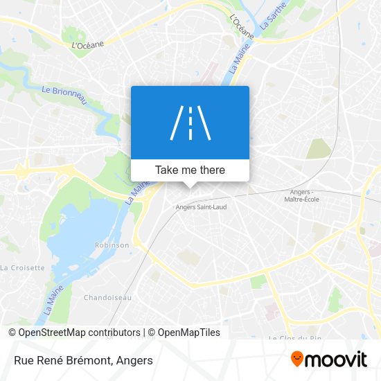 Rue René Brémont map