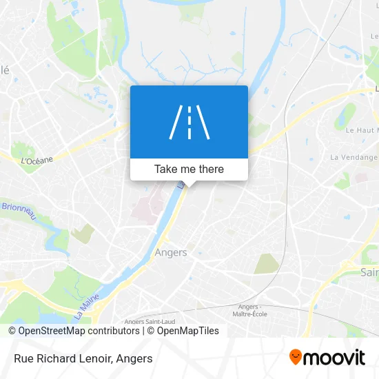 Rue Richard Lenoir map