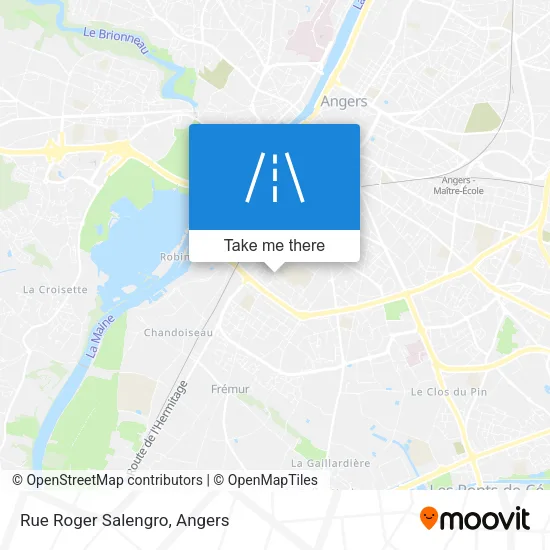 Rue Roger Salengro map