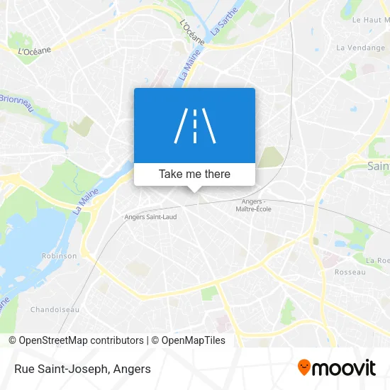 Rue Saint-Joseph map
