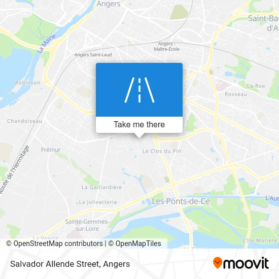 Rue Salvador Allende map