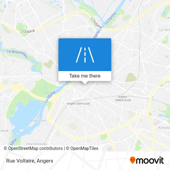 Rue Voltaire map
