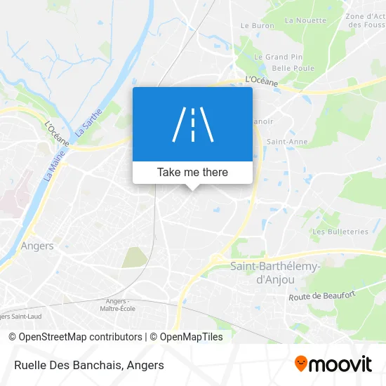 Ruelle Des Banchais map