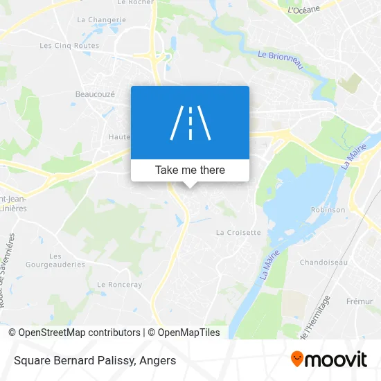 Square Bernard Palissy map