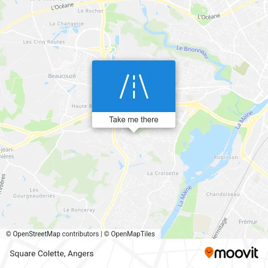 Square Colette map