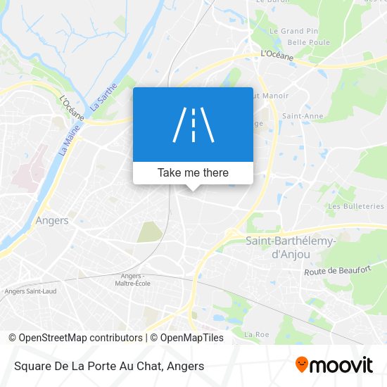 Square De La Porte Au Chat map