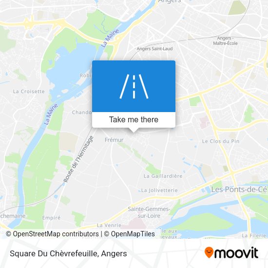 Square Du Chèvrefeuille map