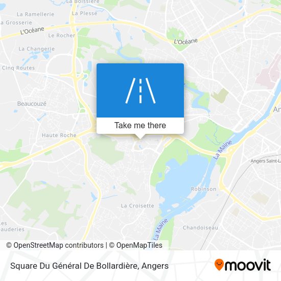 Square Du Général De Bollardière map