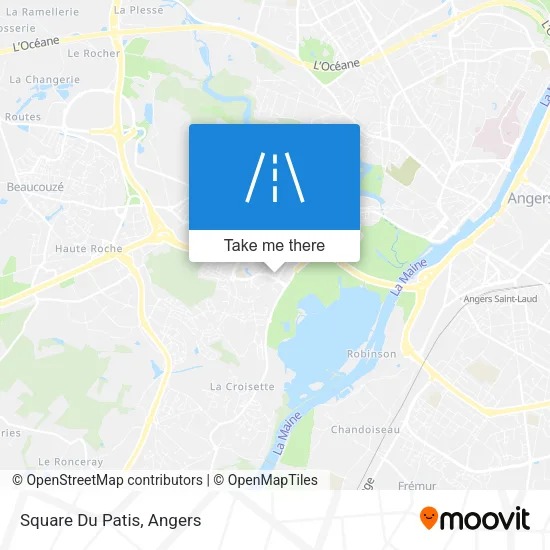 Square Du Patis map