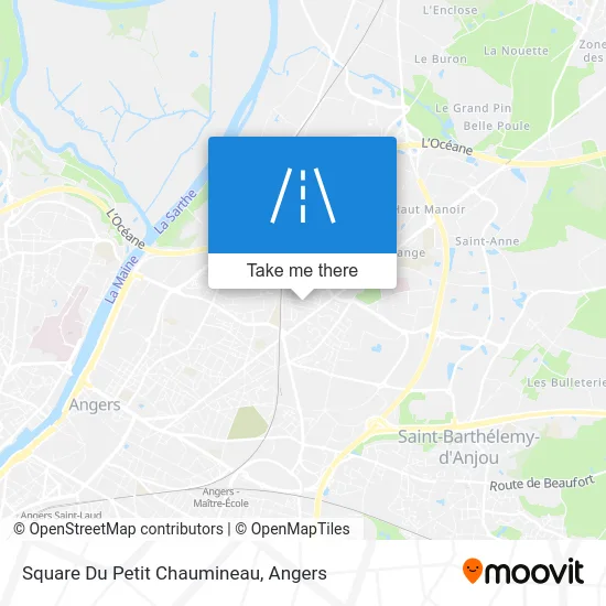 Square Du Petit Chaumineau map