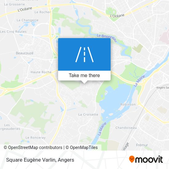 Square Eugène Varlin map