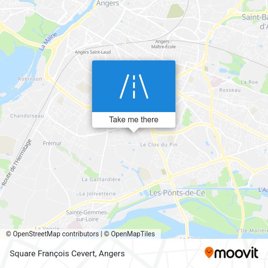 Square François Cevert map