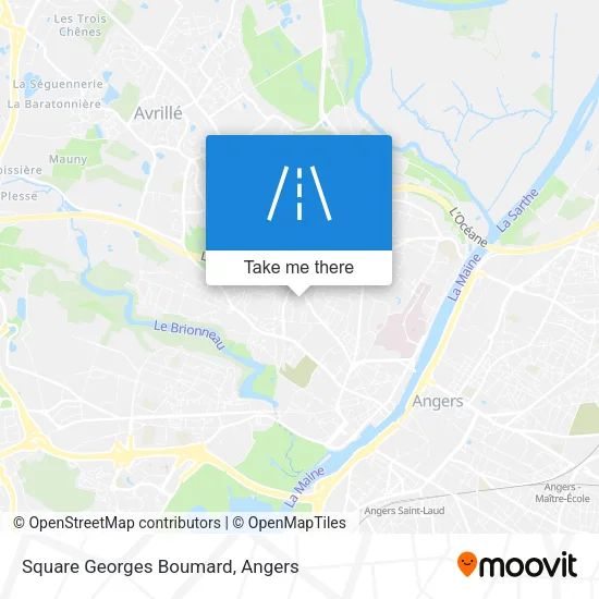 Square Georges Boumard map