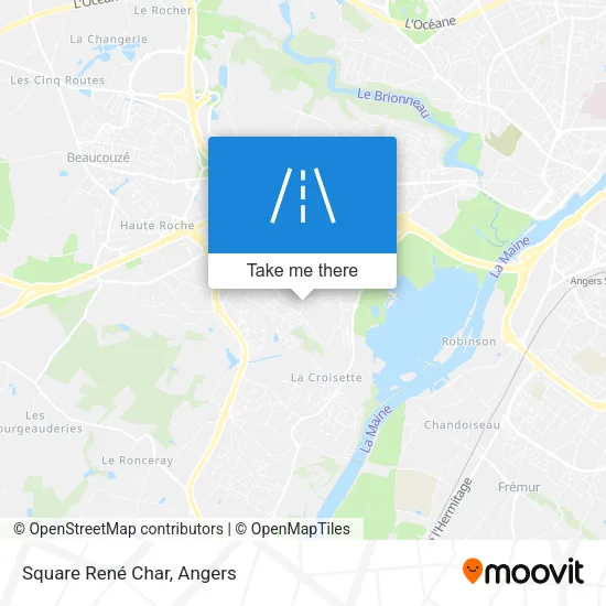 Square René Char map