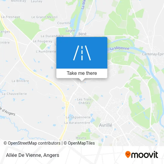Allée De Vienne map