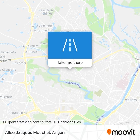Allée Jacques Mouchet map