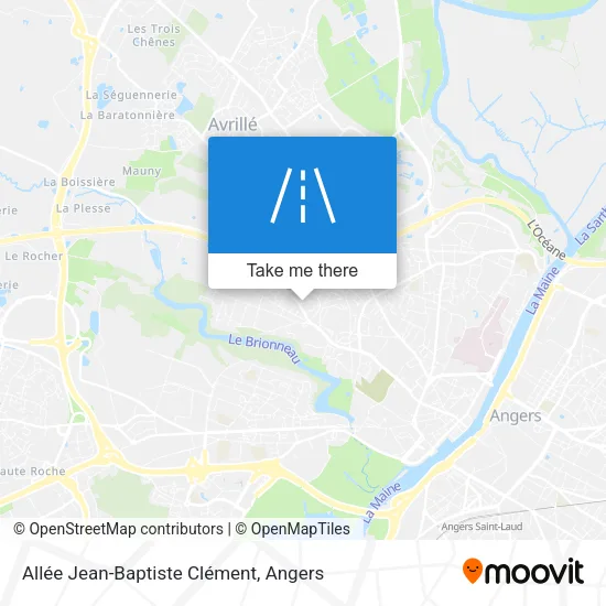 Allée Jean-Baptiste Clément map