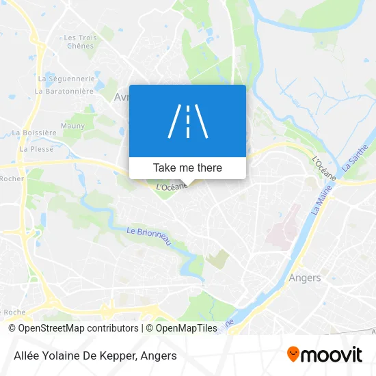 Allée Yolaine De Kepper map