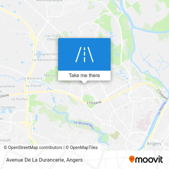 Avenue De La Durancerie map