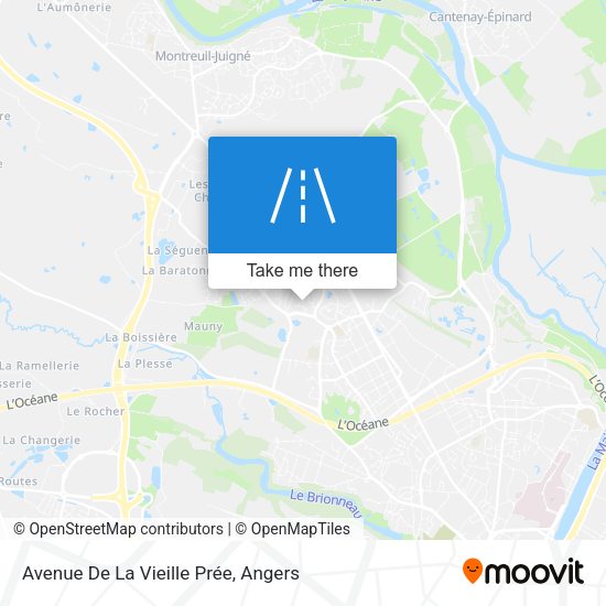 Avenue De La Vieille Prée map