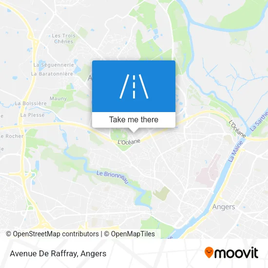 Avenue De Raffray map