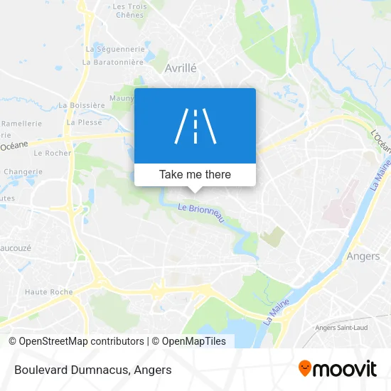 Boulevard Dumnacus map