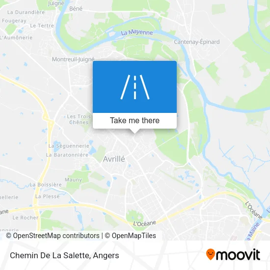 Chemin De La Salette map