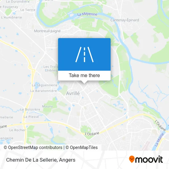 Chemin De La Sellerie map