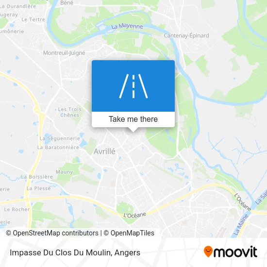 Impasse Du Clos Du Moulin map