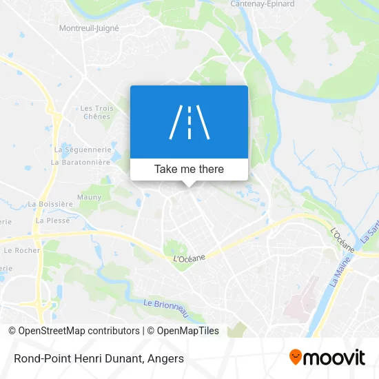Rond-Point Henri Dunant map
