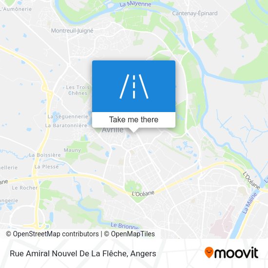 Rue Amiral Nouvel De La Flêche map