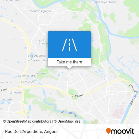 Rue De L'Arpentière map