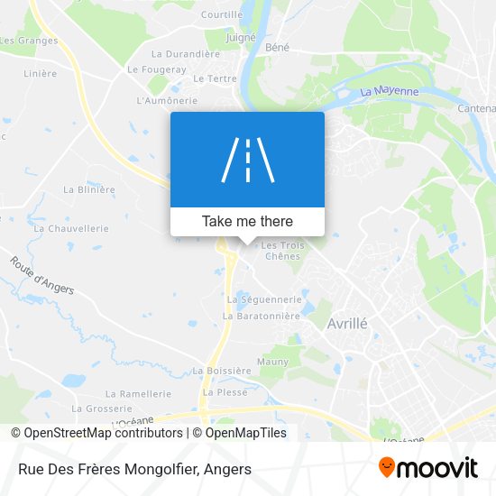 Rue Des Frères Mongolfier map