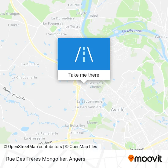 Rue Des Frères Mongolfier map