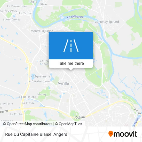 Rue Du Capitaine Blaise map