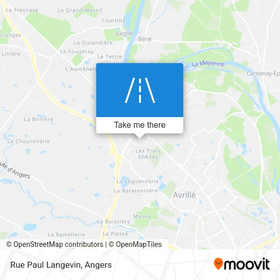 Rue Paul Langevin map