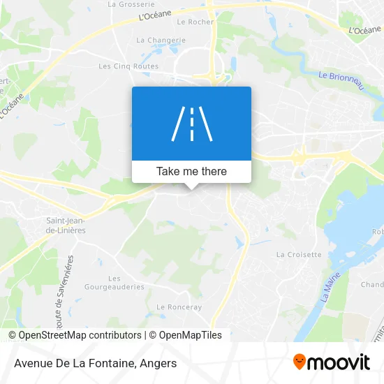 Avenue De La Fontaine map