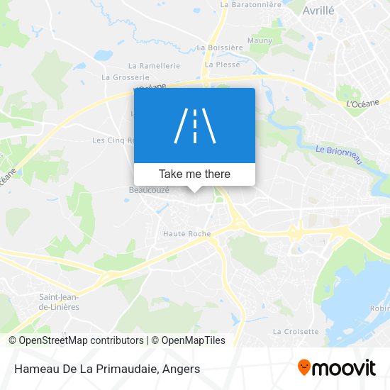 Hameau De La Primaudaie map