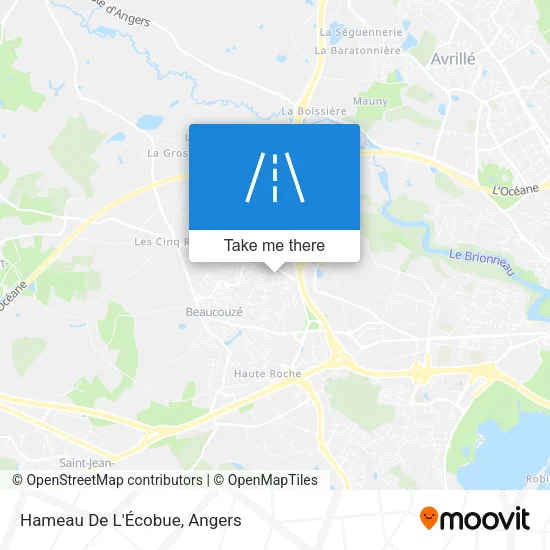 Hameau De L'Écobue map