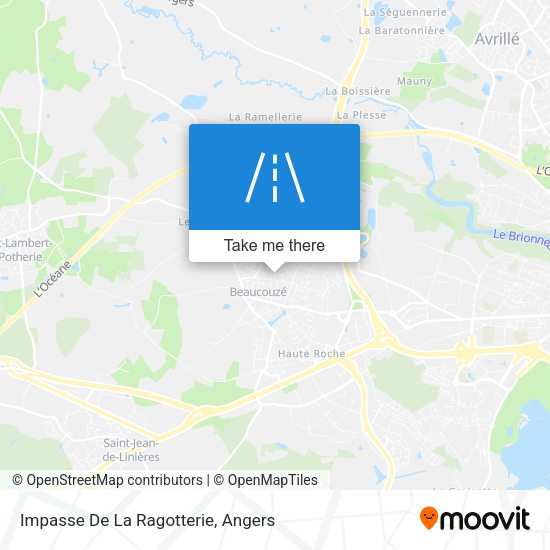 Impasse De La Ragotterie map
