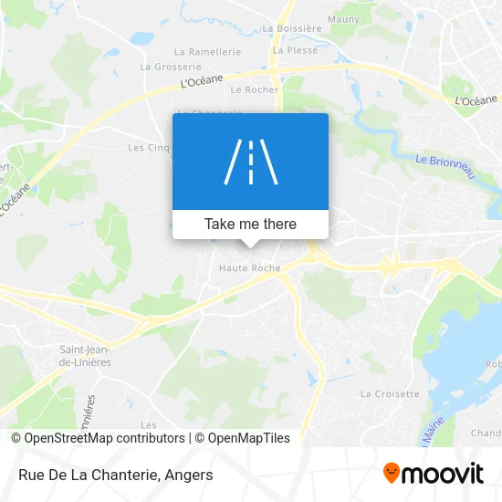 Rue De La Chanterie map