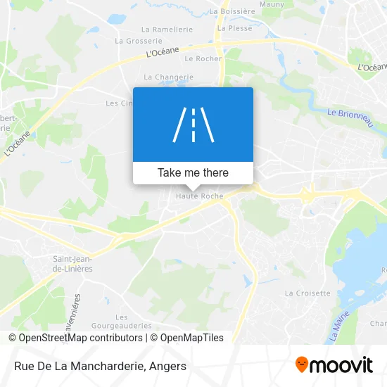 Rue De La Mancharderie map