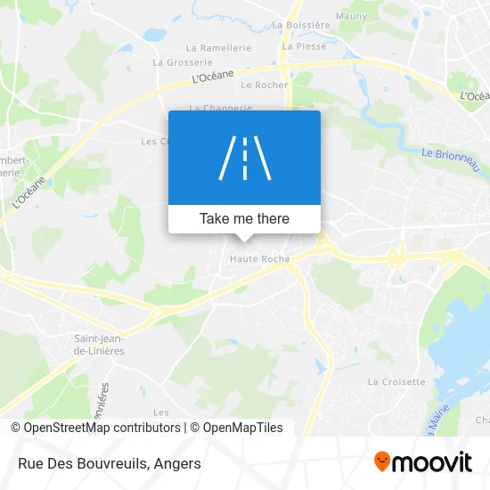 Rue Des Bouvreuils map