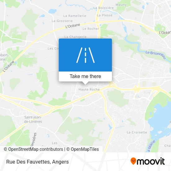Rue Des Fauvettes map