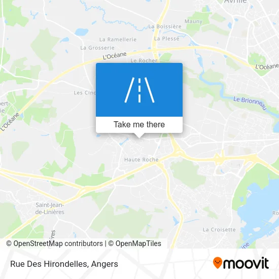 Rue Des Hirondelles map