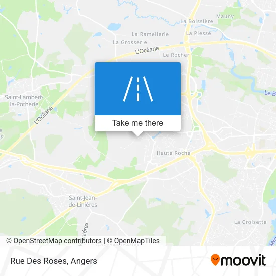 Rue Des Roses map